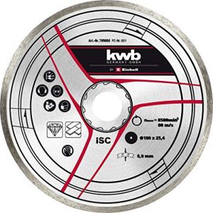 Image de Kwb Disque diamanté 180x25,4 mm