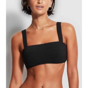 Image de Seafolly Haut de maillot de bain brassière - Noir - Couleur Noir - Taille 42