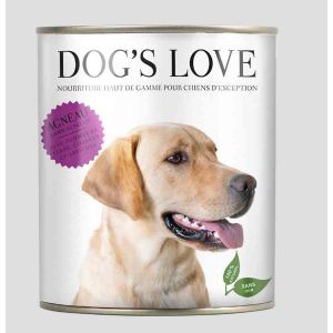 Image de Dog's love Chien Adulte agneau sans céréales et gluten boites 6 x 200 g