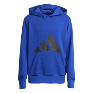 Adidas Mixte Enfant Essentials BIG Logo Hoodie, Team Royal Blue/Black, 9-10 Years