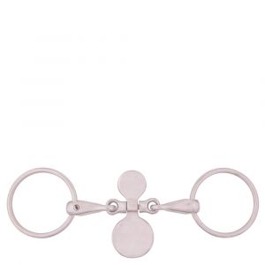 Mors double brisures pour cheval inox BR Equitation