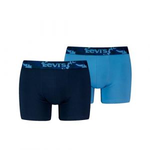 Levi's Boxer sous-vêtement, Bleu, S Homme