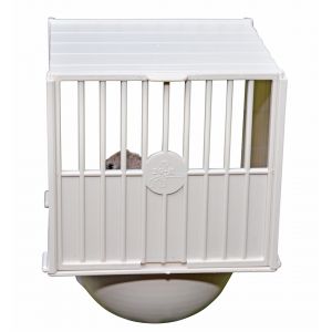 Nichoir metal avec plastique Duvoplus