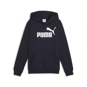 Puma ESS No. 1 Logo Hoodie FL B, Sudaderas Con Capucha Garçon, New Navy,