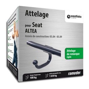 Image de Westfalia Attelage Col de cygne d&eacute;montable avec outil SEAT ALTEA date de fabrication 03.04-