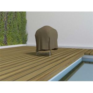 Image de Nortene Housse de protection pour barbecue COVERTOP - Taupe - 70 x 70 x 60 cm