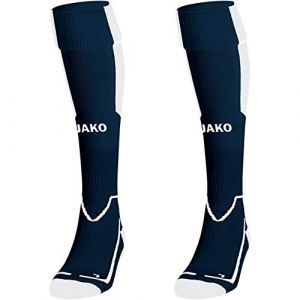 Image de Jako Lazio Chaussettes, Marine/Blanc, 35-38 Mixte