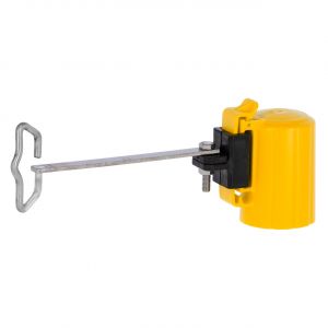 Kerbl Isolateurs pour clôture électrique solution d'angle pour ruban / cordelette T-Post (x4)