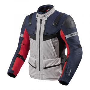 Image de Rev'it Veste textile Defender 3 GTX rouge/bleu- L