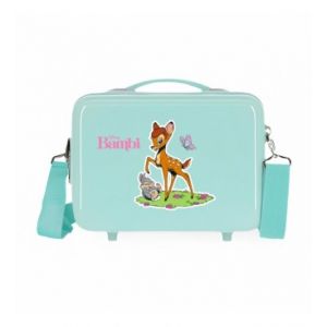 Image de Pour enfant Trousse de toilette Bambi en ABS turquoise 29x21x