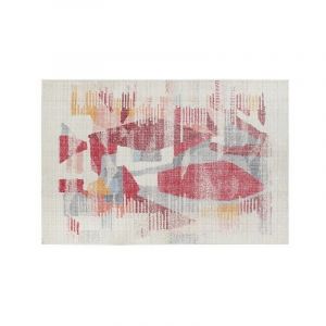 Tapis DKD Home Decor Abstrait Multicouleur (122 x 180 x 0,7 cm)