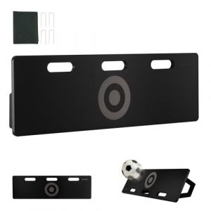 VEVOR Planche de Rebond de Football, Mur de Football Portable 100 x 30 cm avec Rebond à 2 Angles, en PEHD, équipement d'entraînement de Football pour Enfants, Adultes, entraînement de Passe et de tir