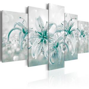 Image de Artgeist Tableau - Sapphire Lilies 200x100 cm