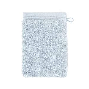 Möve Superwuschel gant de lavage, 100% Coton, Silver, 15 x 20 cm