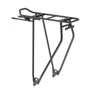 Racktime Porte-bagages vélo arrière à tringles avec pince ressort Boost It 25 kgs