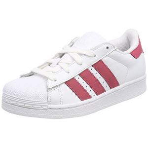 Image de Adidas Superstar C, Chaussures de Fitness Mixte Enfant, Blanc (Ftwbla/Ftwbla / Negbás 000), 33 EU