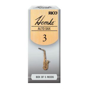 Rico Anches Hemke pour saxophone alto, force 3.0, pack de 5