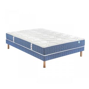 Image de Merinos Ensemble matelas story ressorts sommier pieds 90x190