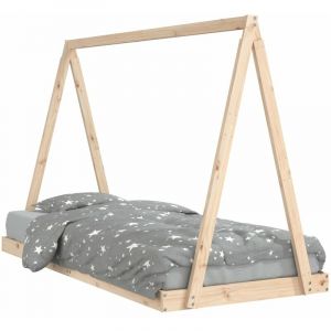 VidaXL Cadre de lit pour enfants 90x200 cm bois de pin massif
