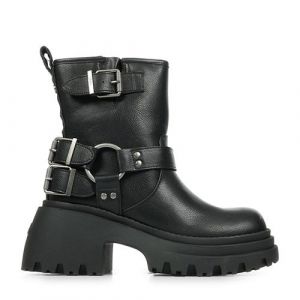 Buffalo Bottines femme Bravr Biker Lo
