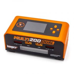 Konect Chargeur DUAL AC/DC 200W Multi-Fonctions