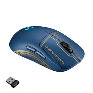 Logitech G Pro X Souris Gaming sans Fil - Lightspeed, Capteur Hero 25K, 25 600 DPI, RVB