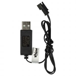 Vhbw Chargeur Usb Pour Batterie De Mod&eacute;lisme Rc Avec Connexion Sm-2p Ou Pack D'accus - 60 Cm 6 V