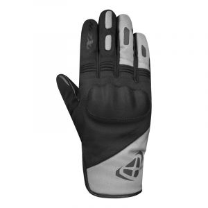 Ixon Gants textile/cuir Pro Oslo noir/gris- L