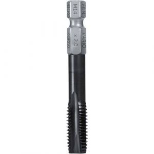 Fein Tarauds VARIO M14 pour Trous de Passage, les Outils d’insertion ont une Usure et un Frottement Faibles, Accessoire de Taraudage