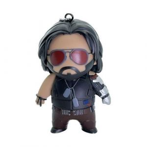 Cyberpunk 2077 - Figurine &agrave; suspendre Johnny Silverhand 10 cm