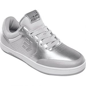 Etnies Marana Chaussures de skate, 10ème anniversaire Argenté, 45 EU