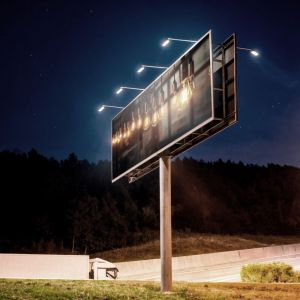 Support pour Projecteur led Spécial Enseigne 1000 mm