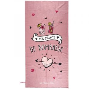 La Chaise Longue Serviette de plage en microfibre ma place de bombasse