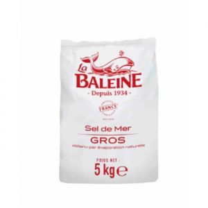 La Baleine Gros Sel de Mer 5kg/Sac 1 sac