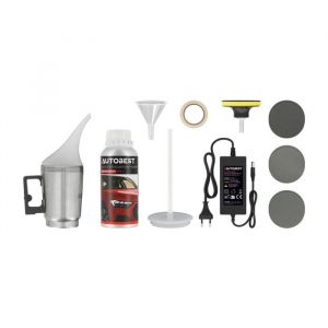 Autobest Kit r&eacute;novation de phare par polym&eacute;risation - r&eacute;novation durable des optiques ternis ou jaunis