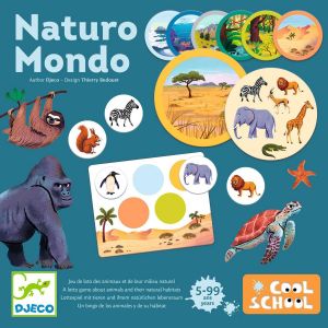 Djeco Jeu de lotos des animaux :Naturo Mondo