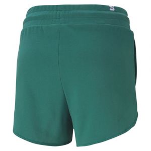 Puma Short Modern Basics 3" High Waist Vert - Taille XS