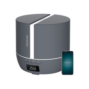Cecotec Diffuseur d’arôme purearoma 550 connected stone, capacidad 500ml, écran led, contrôle bluetooth, app, 3 modes de fonctionnement