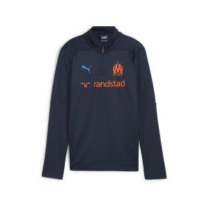 Puma Olympique De Marseille Trainingsoberteil, pointure 128 cm - ['Bleu'] - Taille 128 cm