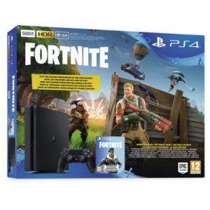 Image de Sony Console PS4 Slim 500Go Noire + Fortnite