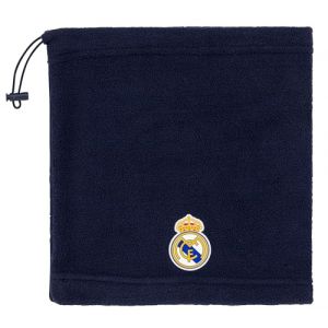 Real Madrid Cache cou polaire Real - Collection officielle - Taille homme ajustable