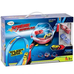 Imagin Jouet Circuit de course Mega Sph&egrave;re - 3 m&egrave;tres de piste