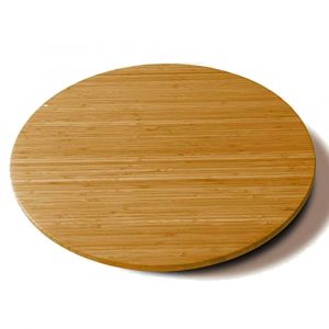 Wadiga FORNOR 11920 TABLE DE BAMBOU PIVOTANTE Diam 50 x 2,5 cm