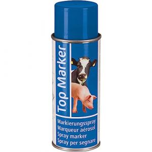 Kerbl Spray pour signes de bétail - 500 ml - Bleu - Top Marker