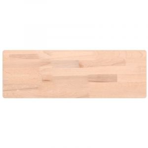 VidaXL Étagère murale 60x20x4 cm bois massif de hêtre