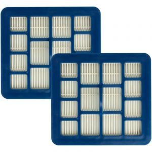 Vhbw 2x filtre compatible avec Hoover TE70TE00011, TE70TE01011, TE70TE02011, TE70TE03011 aspirateur - Filtre HEPA contre les allergies