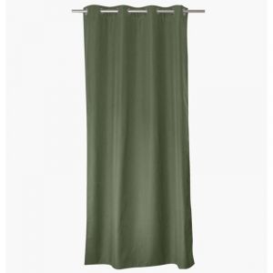 Decostars - Rideau thermique et occultant glacier 135x240 vert gris