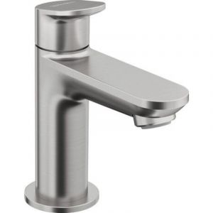Duravit Robinet lave-mains eau froide Wave inox brossé