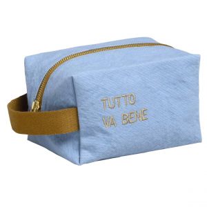 Trousse cube Tutto bluetiful 10 x 16 x 10 cm La Cerise sur le Gâteau