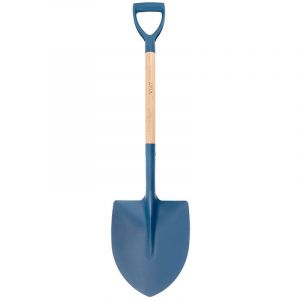 Pelle pointue avec manche en anneau - GENERIQUE - VT5013A - Plaque d'acier renforcée - Dimensions 290x1030x150mm